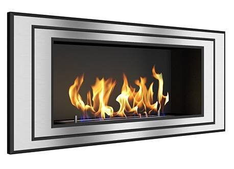 Встраиваемый биокамин ZeFire Sirius 900(Вариант исполнения Латунный, Стемалит Без стемалита)