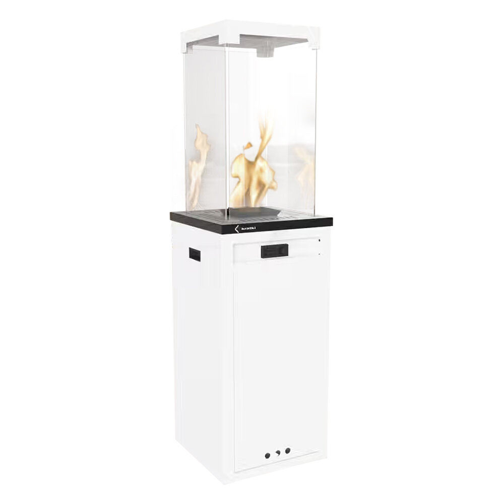 Газовый камин Kratki PATIO/LIGHT с ручным управлением(Черный)