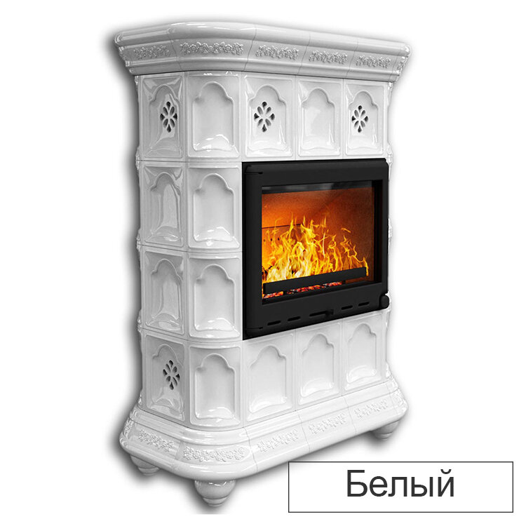 Каминная облицовка КимрПечь Истра пристенная (Исполнение Роспись, Цвет / Декор Голландия)