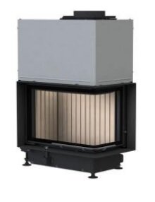 Каминная топка Brunner Eck-Kamin 42/57/30 R с подъёмом (стекло - угловое)