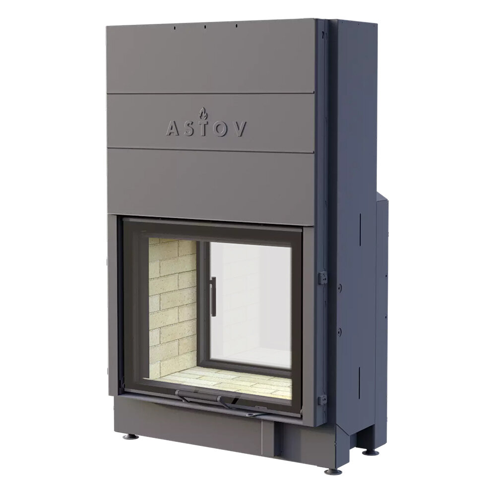 Каминная топка Astov ПТ 7363(Футеровка 3D панели)