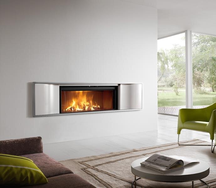 Каминная облицовка Piazzetta LIPSIA(Цвет керамики Стальной профиль серый, Для топок MA 263 / MC 90/44)