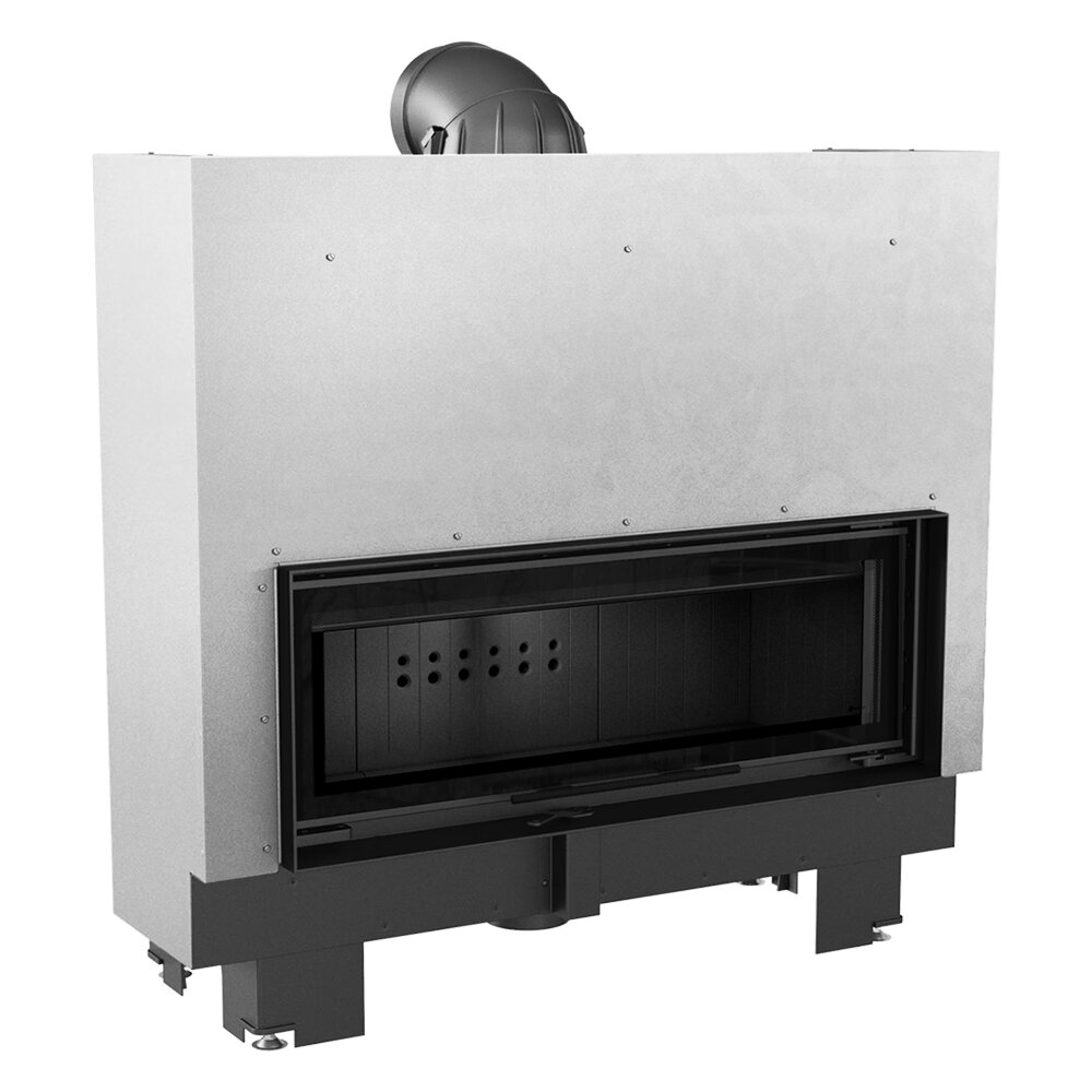 Каминная топка Kratki MB100/G(Белая футеровка)