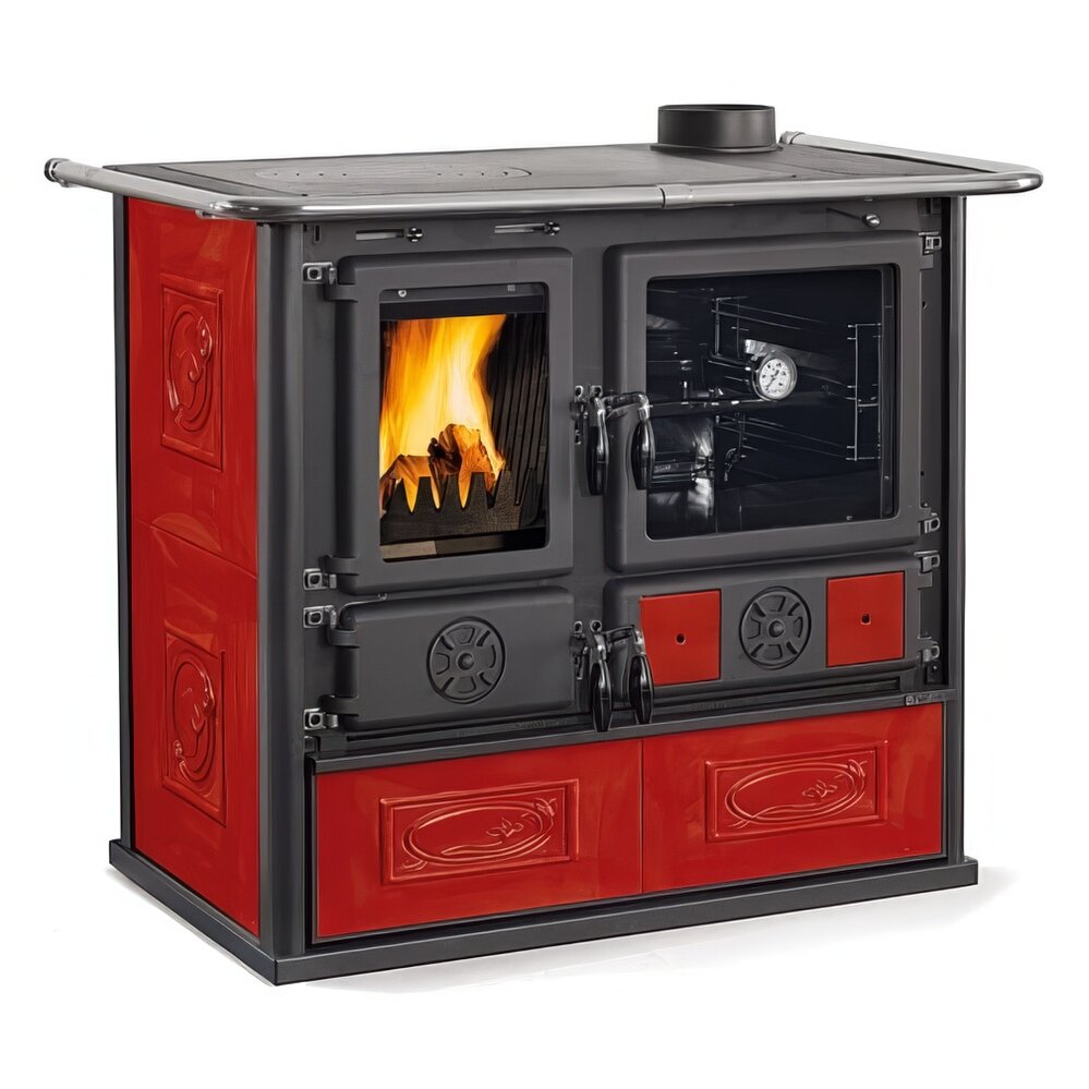 Отопительно-варочная печь La Nordica Rosa 5.0 Ceramica(Бежевый (Liberty Panna))