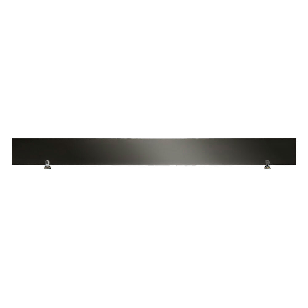 Декоративное стекло Schones Feuer Black Lacobel FireLine(Ширина очага 1200 мм)