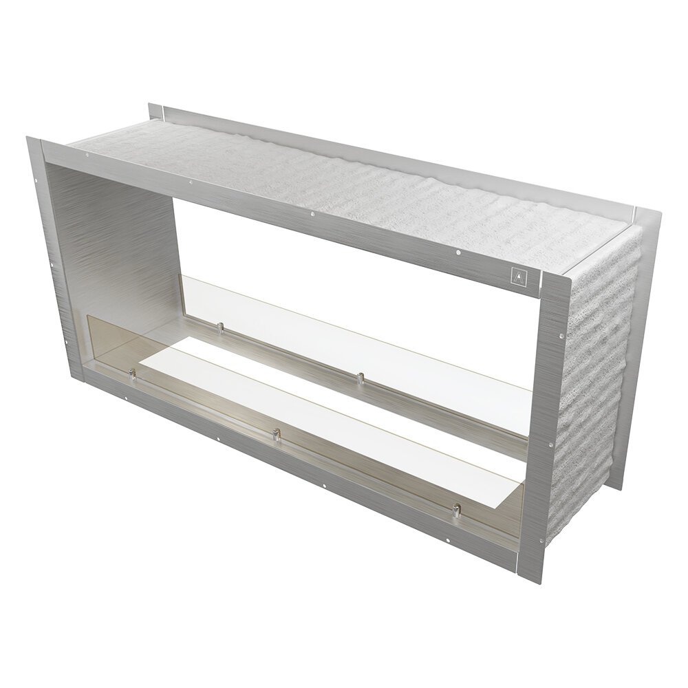 Механический сквозной короб Airtone (Silver / Серебро)(Размеры 2500 мм)