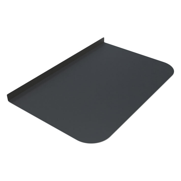 Лист предтопочный Везувий BLACK (R75)(800х400х0,5мм)