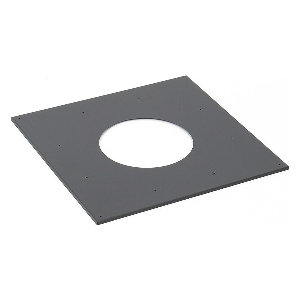 Лист потолочный универсальный ТиС ЛПУ-Р, AISI 430 Black(Ø 80-120 мм, 480х480)