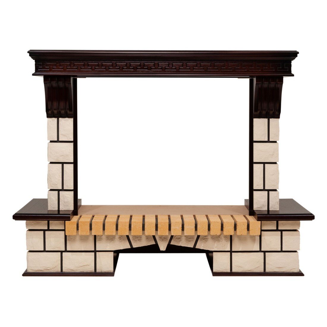 Портал RealFlame Stone 33 (Античный дуб (AO-257))