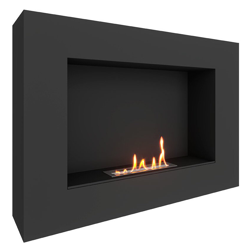 Биокамин SteelHeat WALL GRAND 900 LITE(Стекло Со стеклом, Стемалит Со стемалитом)