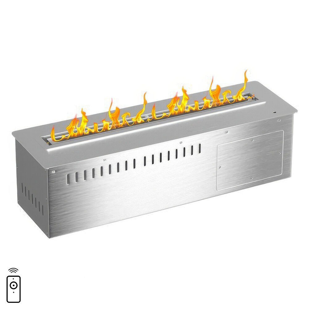 Автоматический биокамин SteelHeat AB Fire Line 600(Серебристый)