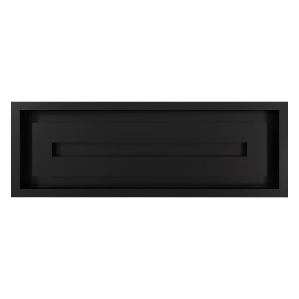 Вентиляционная решетка Kratki Wind (Черная)(22 х 30)