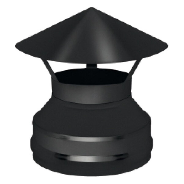 Оголовок Везувий BLACK (AISI 430/0,5мм)(Ø 150/250 мм)