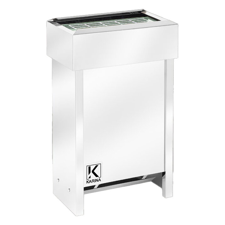 Электрическая печь KARINA Eco 8 кВт 220В в камне змеевик горизонтальный