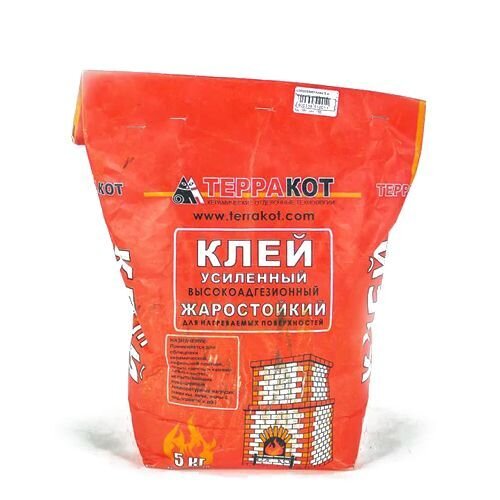 Клей усиленный жаростойкий 5 кг ТерраКот