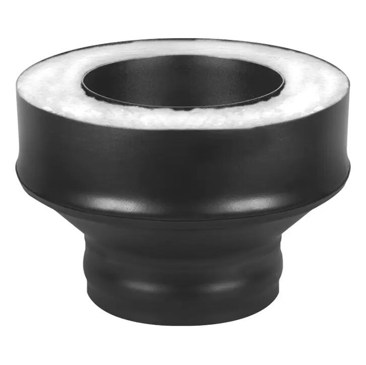 Старт-сэндвич Везувий BLACK (AISI 430/1,0мм, Keralux)(Ø 120/200 мм)