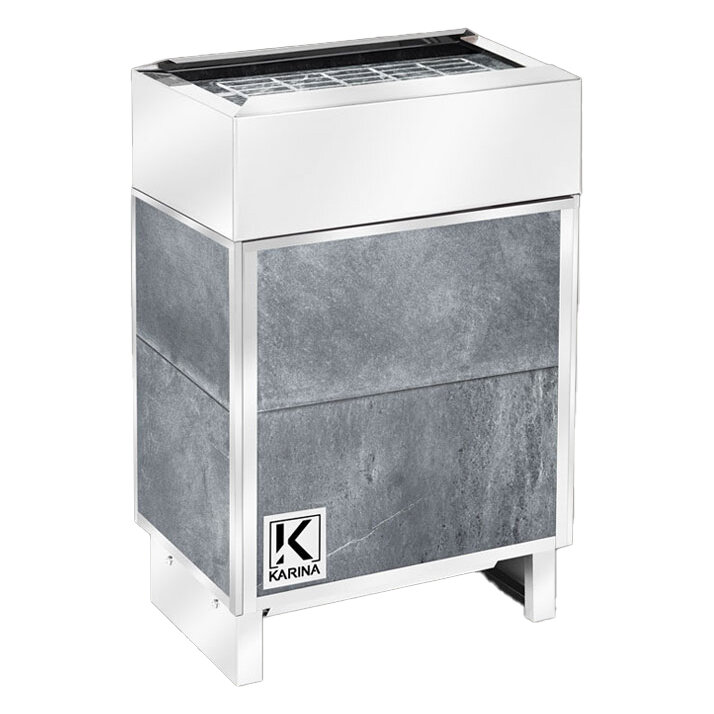 Электрическая печь KARINA Elite 6 кВт 220В в облицовке талькохлорит