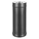 Сэндвич-труба Везувий BLACK (AISI 430/1,0мм, Keralux) L-1 м(Ø 200/300 мм)