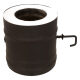 Сэндвич-шибер Везувий BLACK (AISI 430/1,0мм, Keralux)(Ø 115/200 мм)