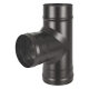Тройник Везувий BLACK (AISI 430/1,0мм)(Ø 115 мм)