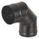 Колено Везувий BLACK (AISI 430/0,8мм) 90°(Ø 200 мм)